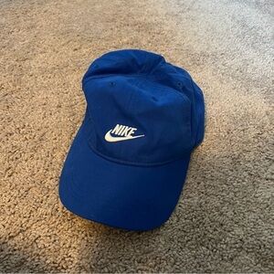children’s Nike blue baseball cap hat